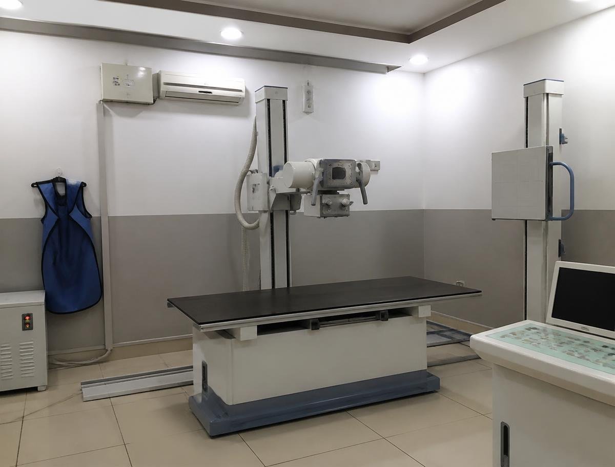Digital X-ray examination room