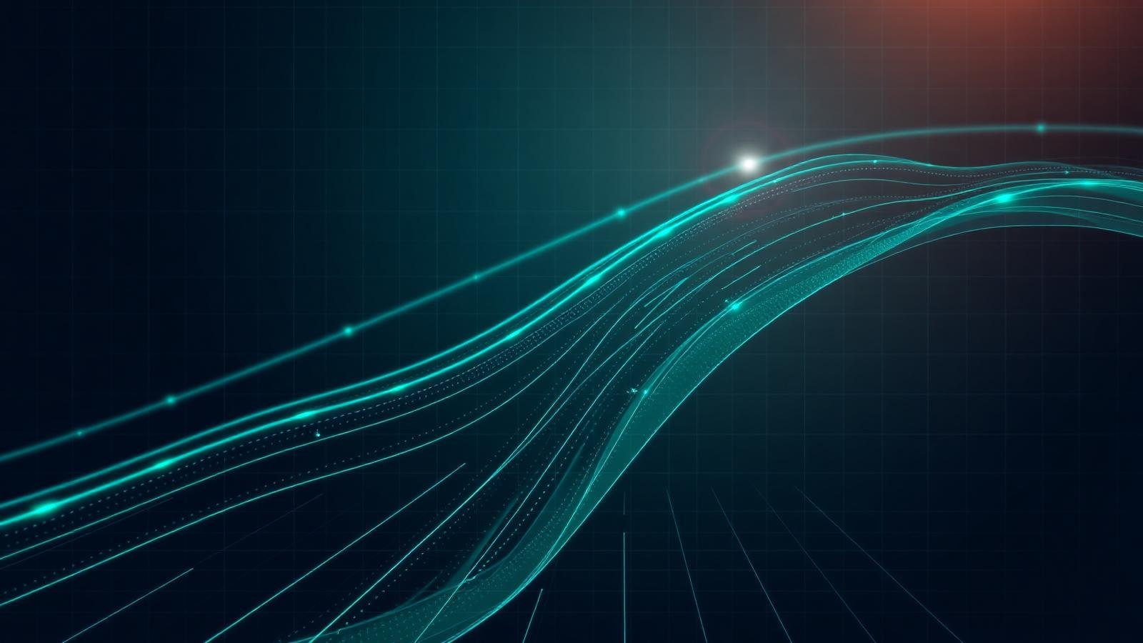 Abstract visual representing advanced diagnostic imaging technology